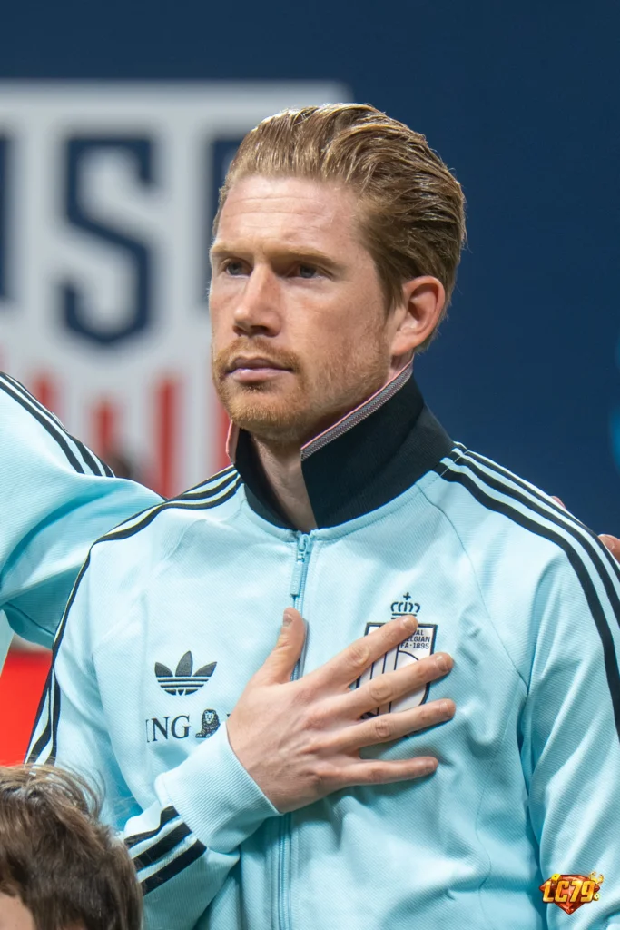 Kevin De Bruyne trong màu áo Belgium