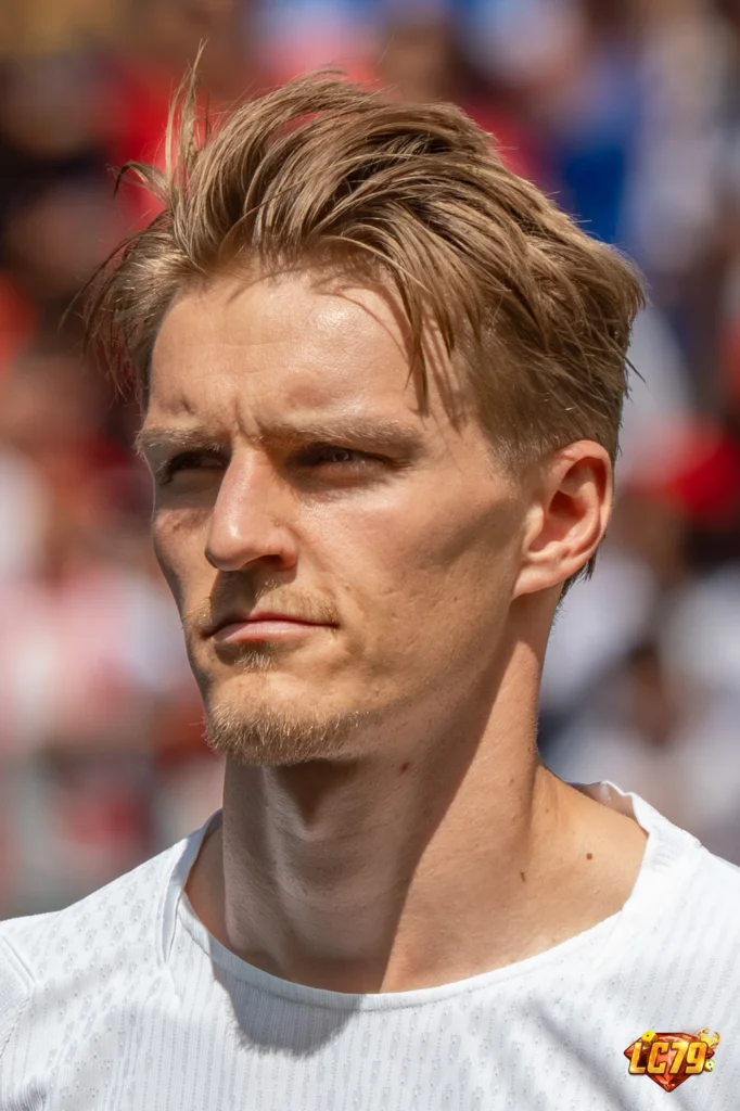 Martin Ødegaard trong màu áo Norway