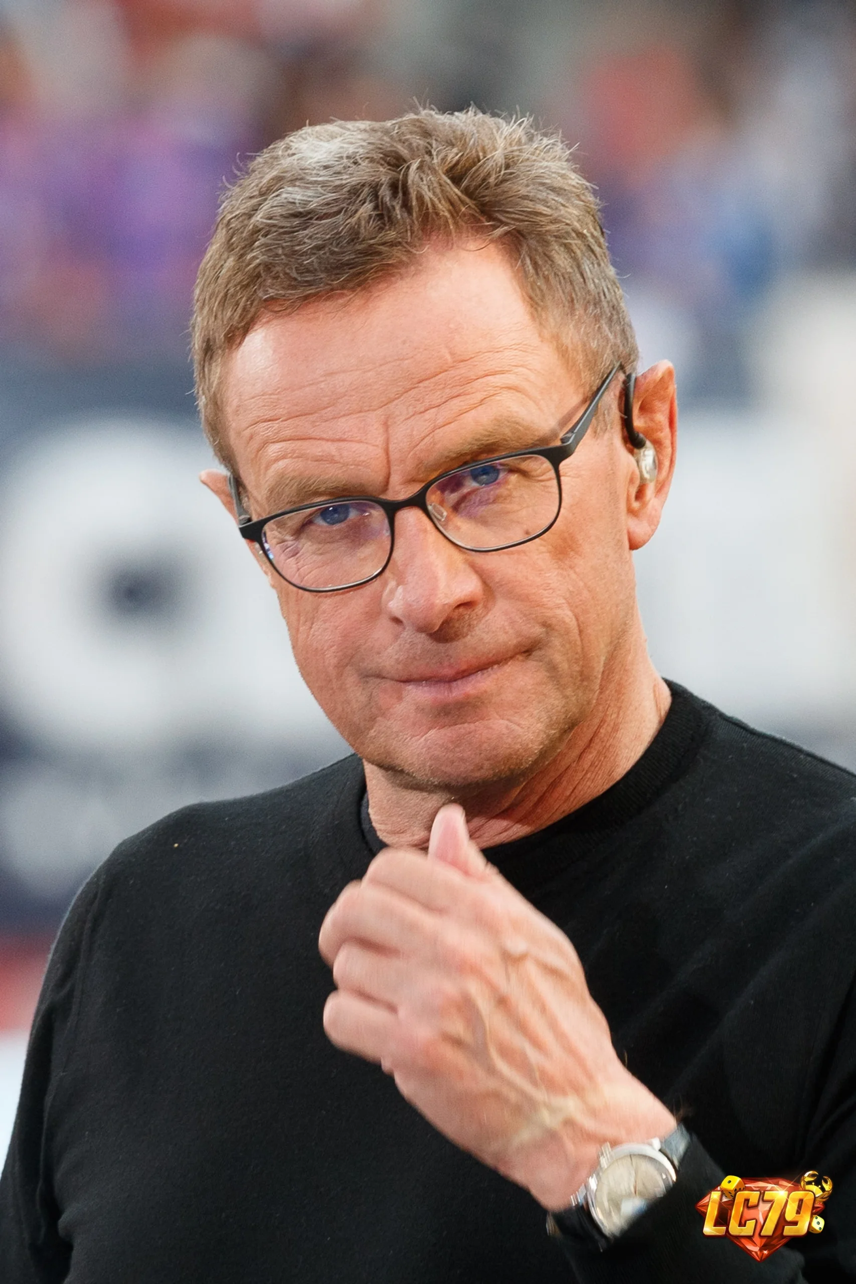 Ralf Rangnick, HLV Austria, ảnh Wikimedia Commons đã đóng watermark LC79