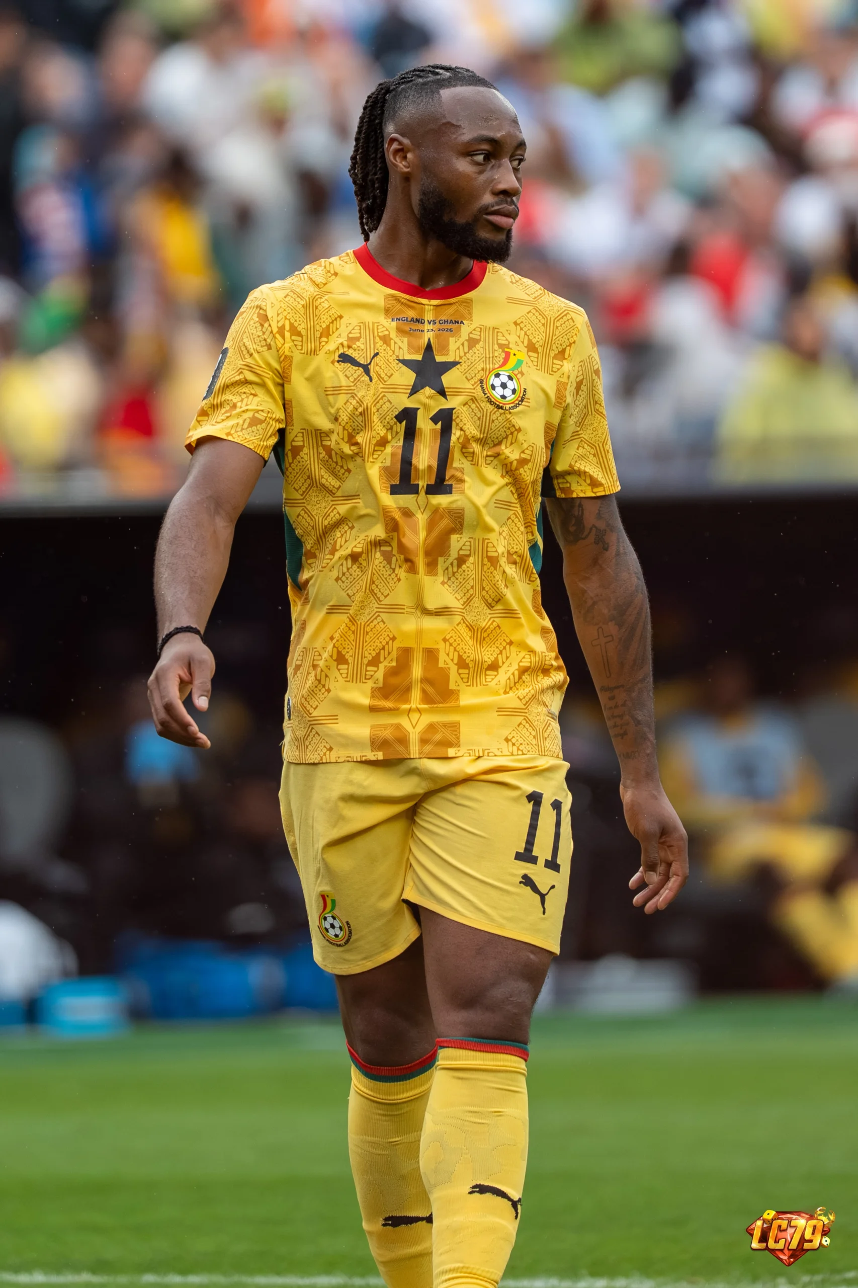 Antoine Semenyo trong màu áo Ghana