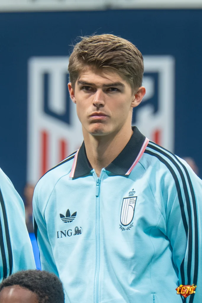Charles De Ketelaere trong trận USA vs Belgium năm 2026