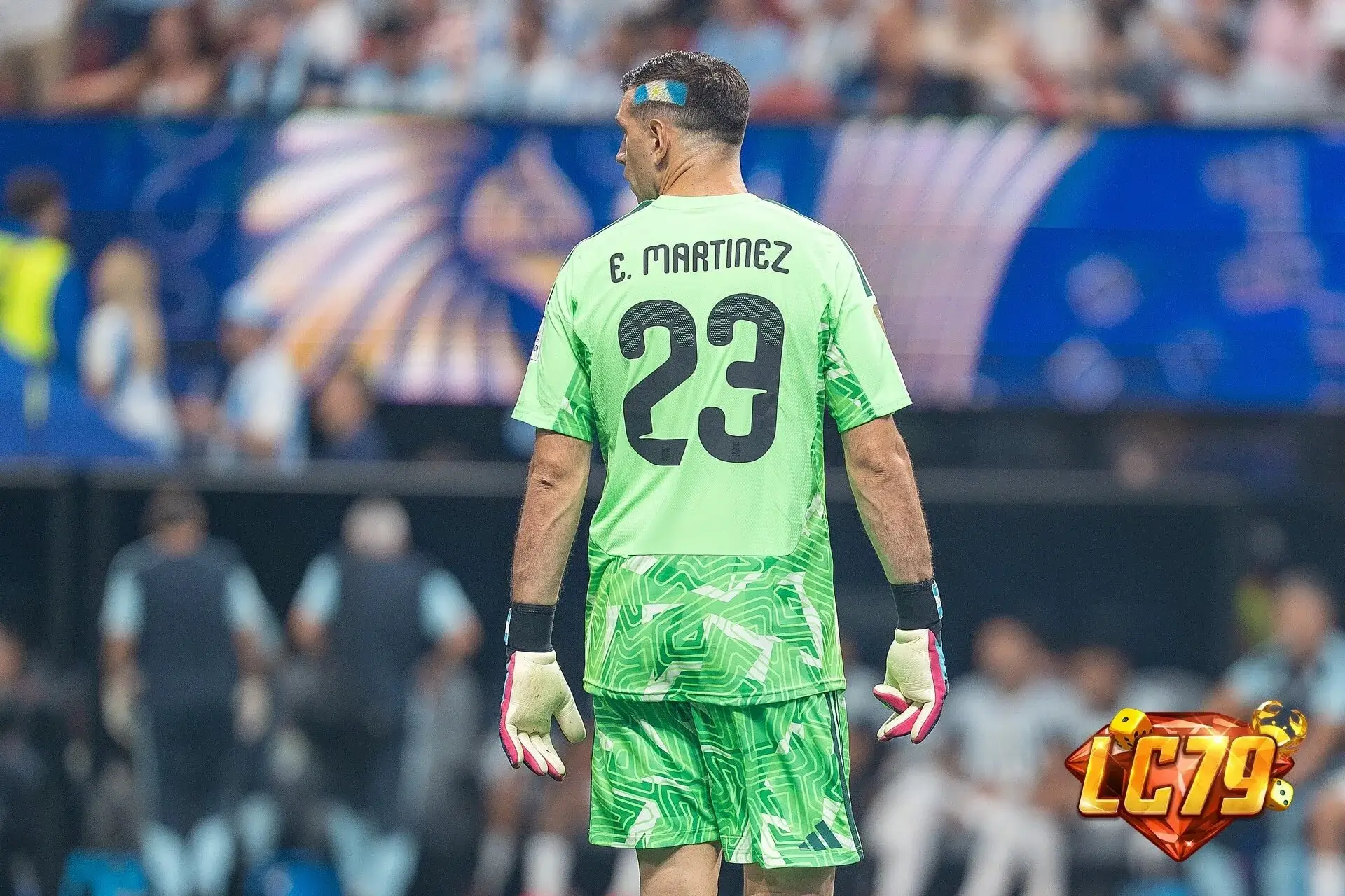 Emiliano Martinez của Argentina tại World Cup 2026, ảnh đã đóng watermark LC79