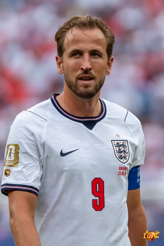 Harry Kane trong mau ao tuyen Anh truoc tran England vs DR Congo tai World Cup 2026