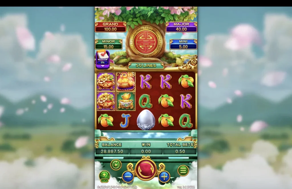 Ảnh giao diện chính game FORTUNE EGG (slot FC) chơi tại LC79