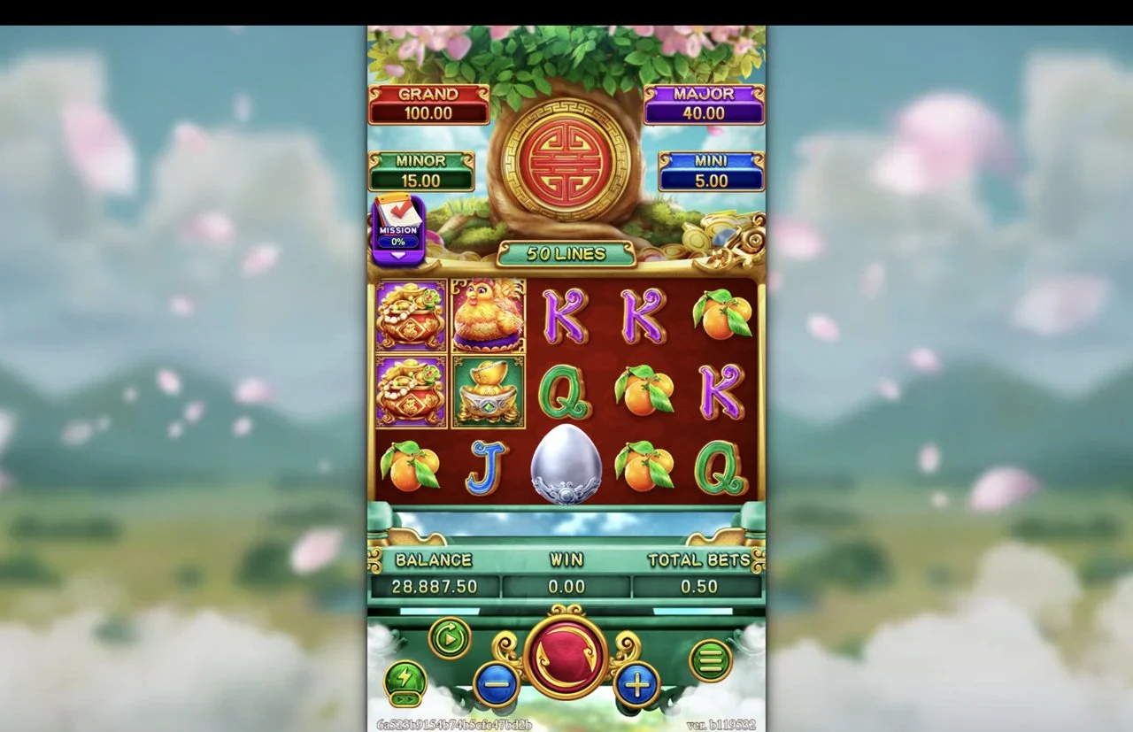 Ảnh giao diện chính game FORTUNE EGG (slot FC) chơi tại LC79
