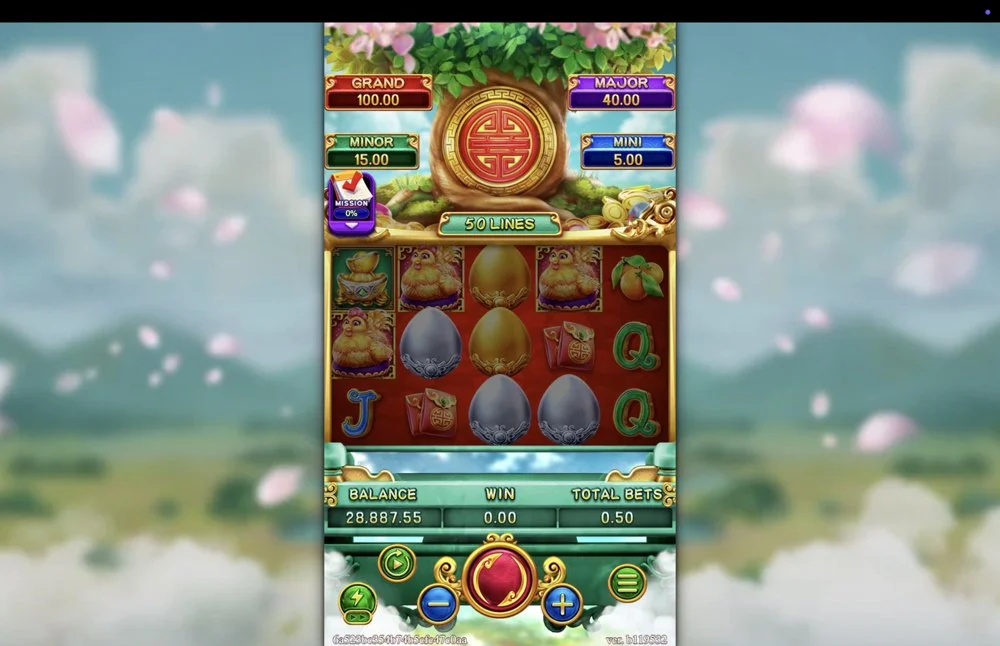 Ảnh bảng biểu tượng & tính năng game FORTUNE EGG (slot FC) chơi tại LC79