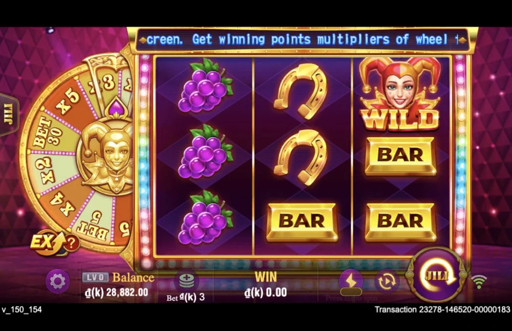 Ảnh bảng biểu tượng & tính năng game Golden Joker (slot JILI) chơi tại LC79