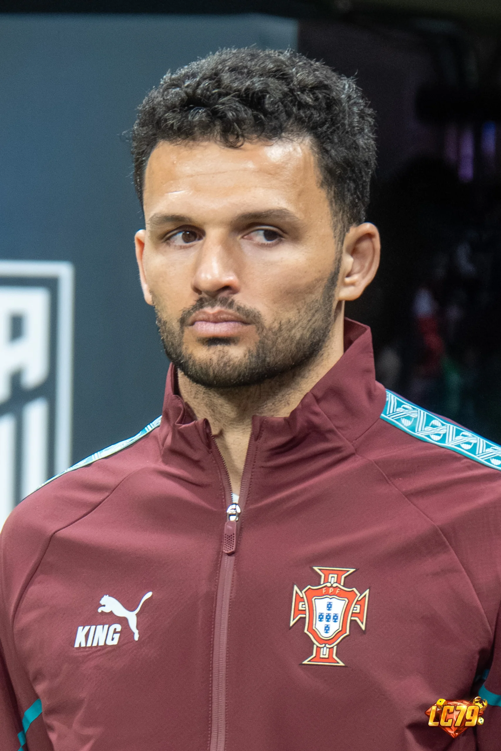 Gonçalo Ramos trong màu áo Bồ Đào Nha
