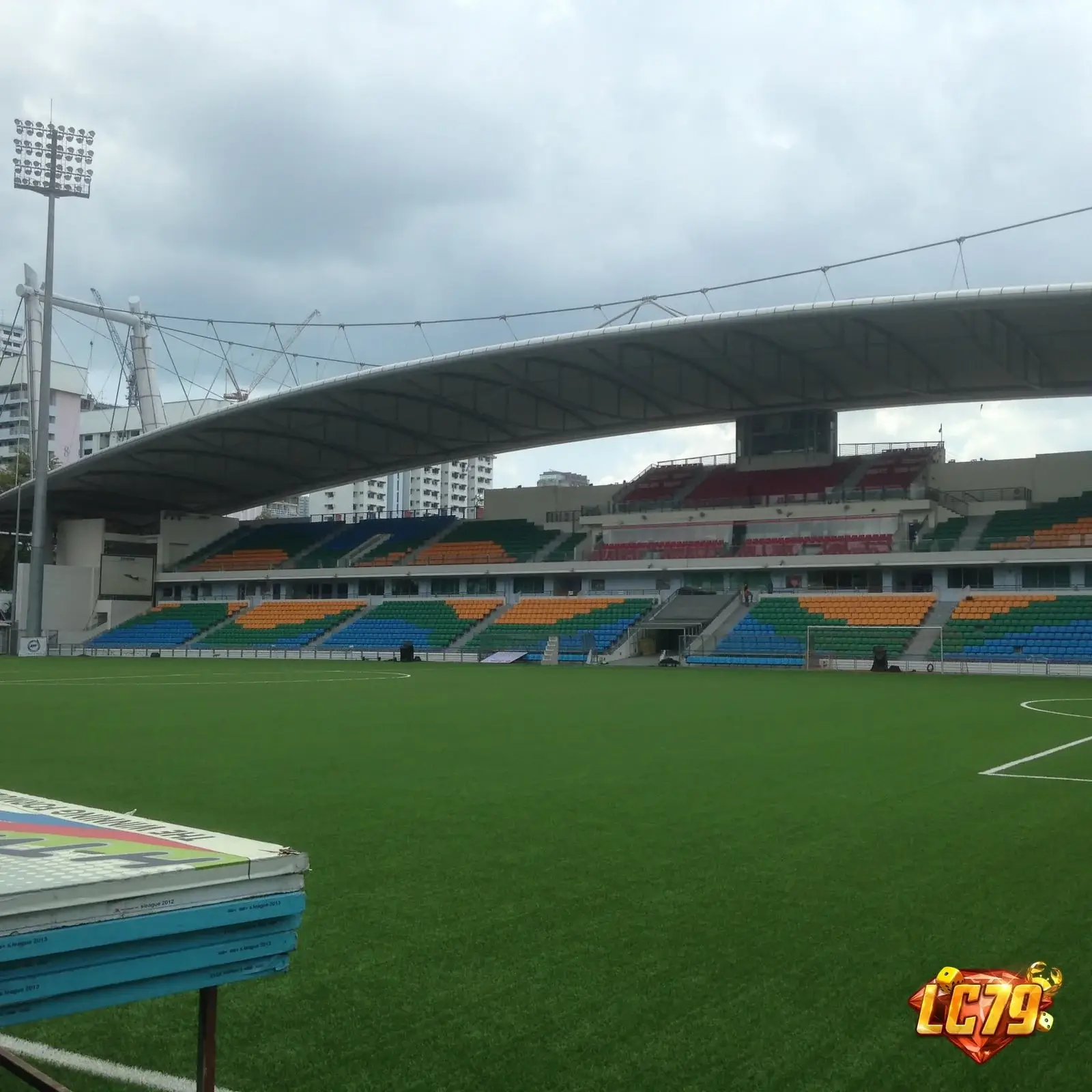 Jalan Besar Stadium, nơi Singapore thắng Timor-Leste 2-0 tại ASEAN Hyundai Cup 2026