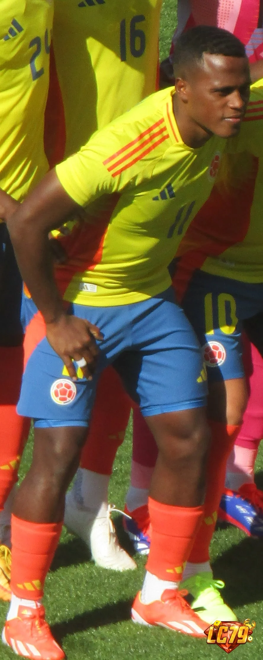 Jhon Arias trong màu áo Colombia