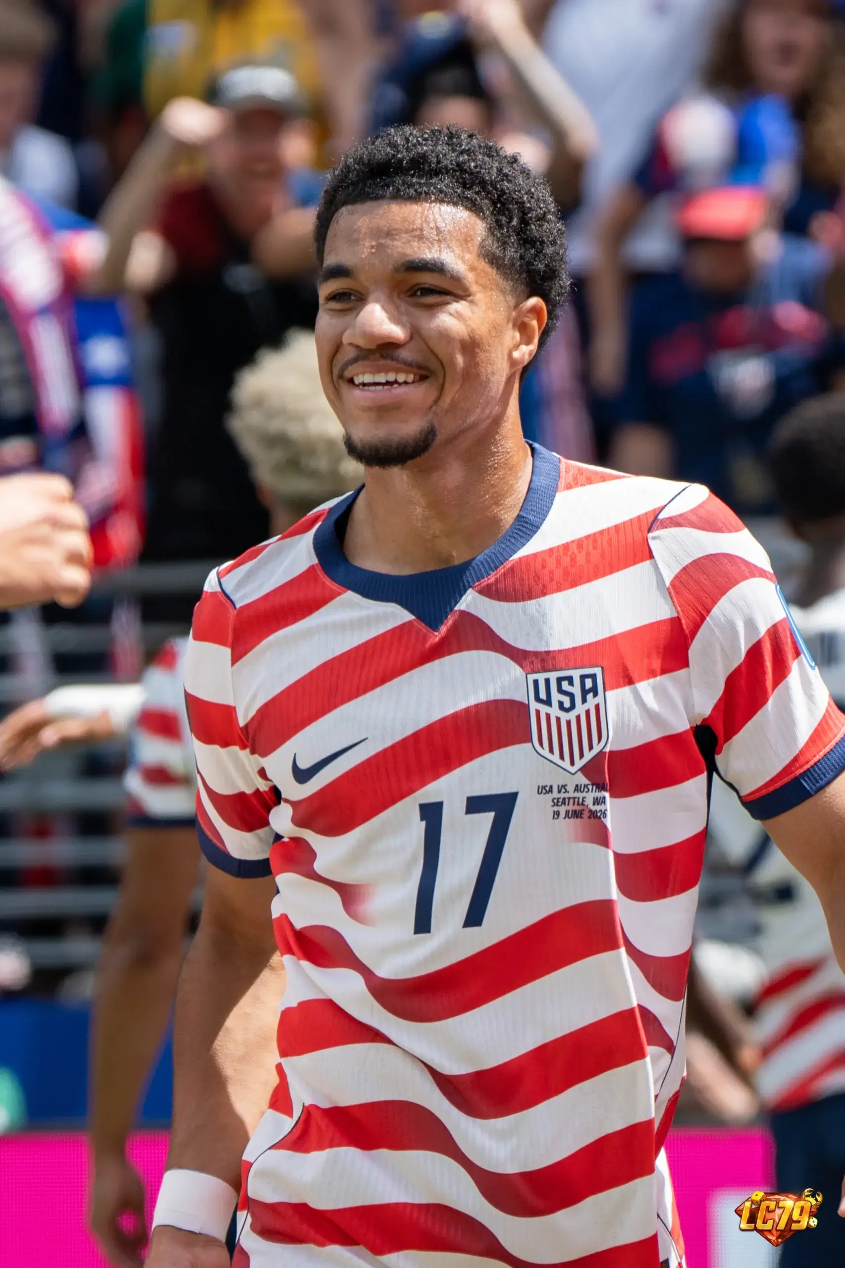 Malik Tillman trong màu áo đội tuyển Mỹ tại World Cup 2026