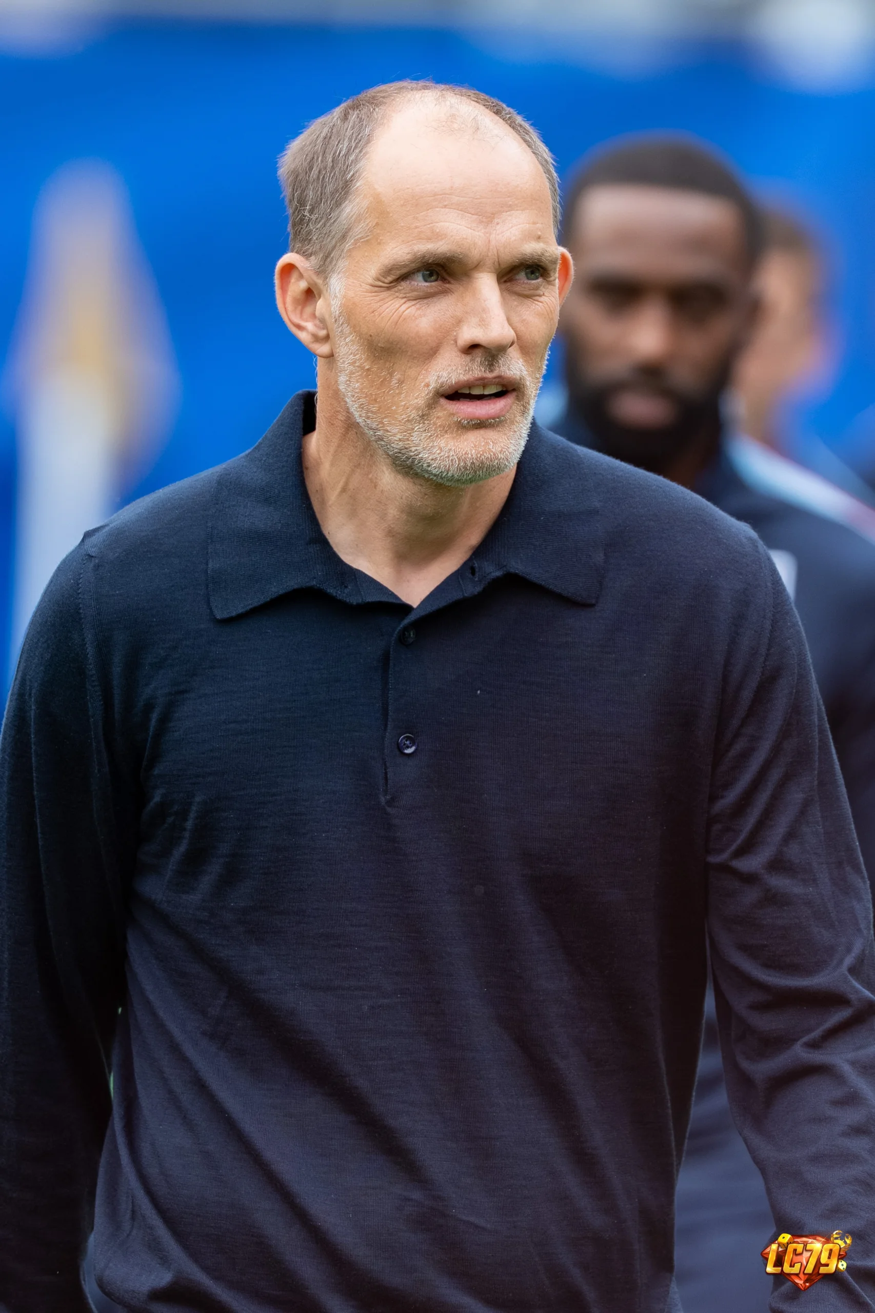 Thomas Tuchel trong màu áo England tại World Cup 2026, ảnh Wikimedia Commons đã đóng watermark LC79