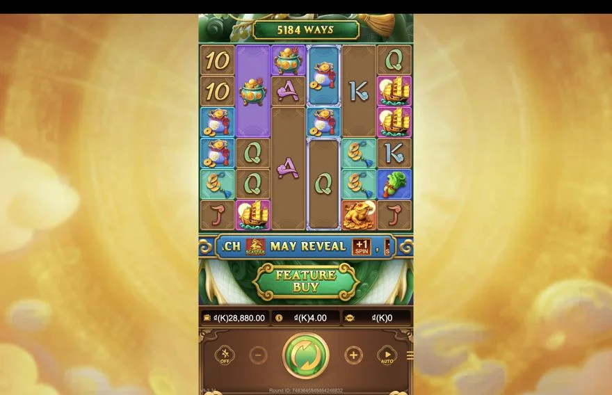 Ảnh màn hình gameplay game Ways of the Holy Horse (slot JDB) chơi tại LC79