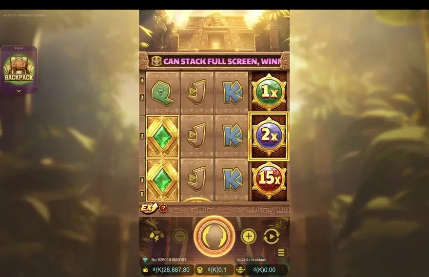 Ảnh màn hình gameplay game Fortune Jewel (slot JDB) chơi tại LC79