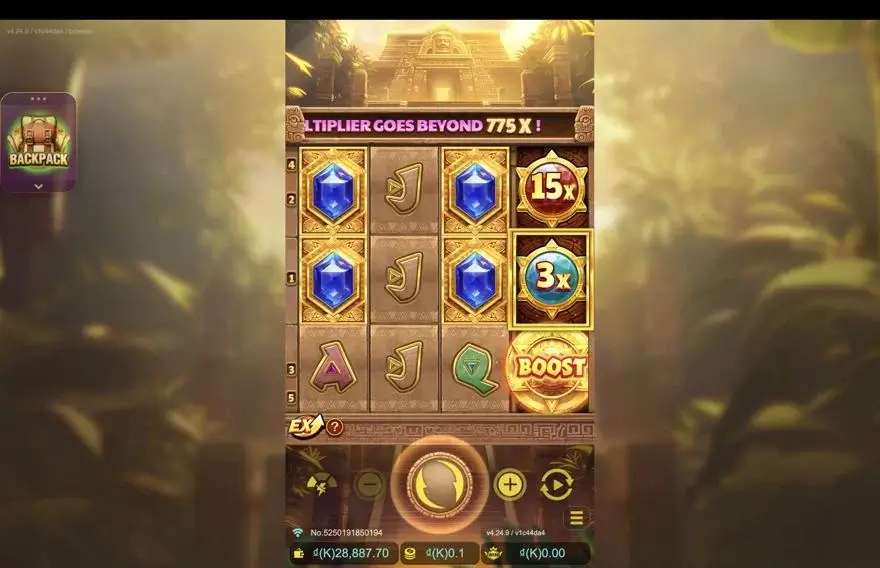 Ảnh bảng biểu tượng & tính năng game Fortune Jewel (slot JDB) chơi tại LC79