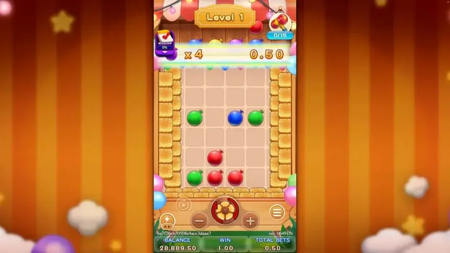 Ảnh màn hình gameplay game HAPPY DUO BAO (slot FC) chơi tại LC79