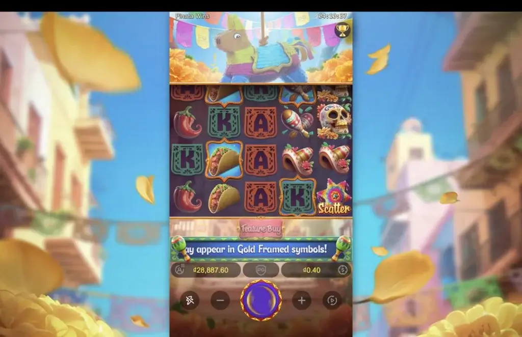 Ảnh giao diện chính game Pinata Wins (slot PG) chơi tại LC79