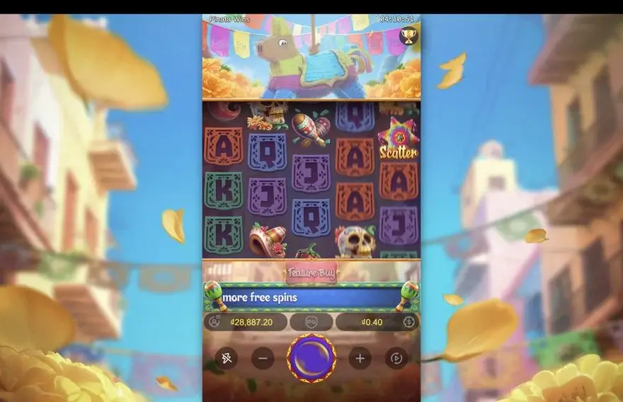 Ảnh màn hình gameplay game Pinata Wins (slot PG) chơi tại LC79