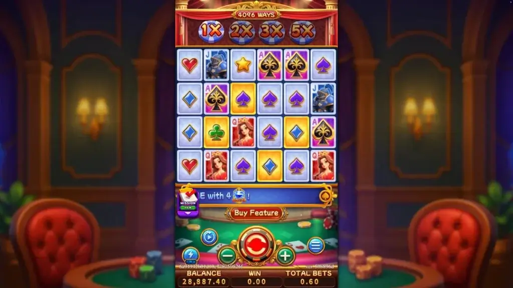 Ảnh giao diện chính game POKER WIN 2 (slot FC) chơi tại LC79