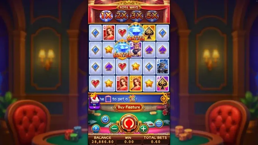 Ảnh màn hình gameplay game POKER WIN 2 (slot FC) chơi tại LC79