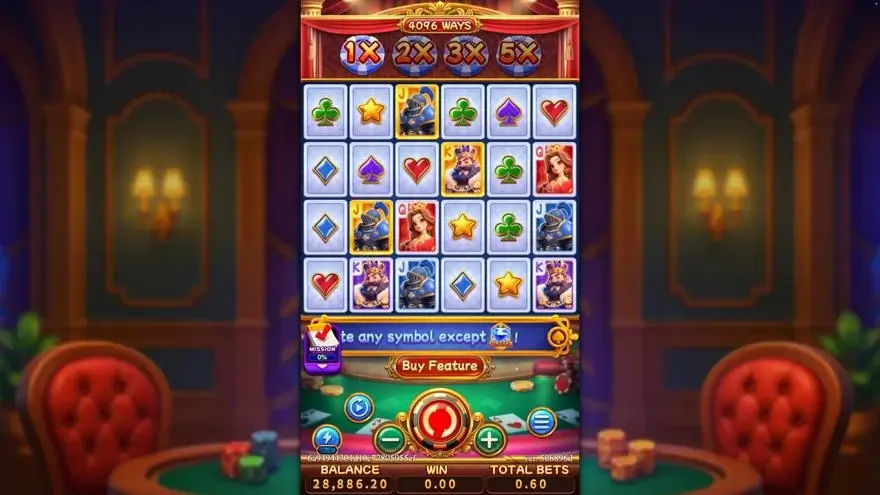 Ảnh bảng biểu tượng & tính năng game POKER WIN 2 (slot FC) chơi tại LC79