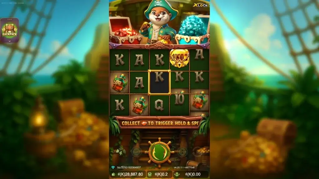 Ảnh giao diện chính game Voyage of Blast Raider X-Lock (slot JDB) chơi tại LC79