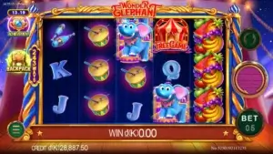 Ảnh giao diện chính game Wonder Elephant (slot JDB) chơi tại LC79