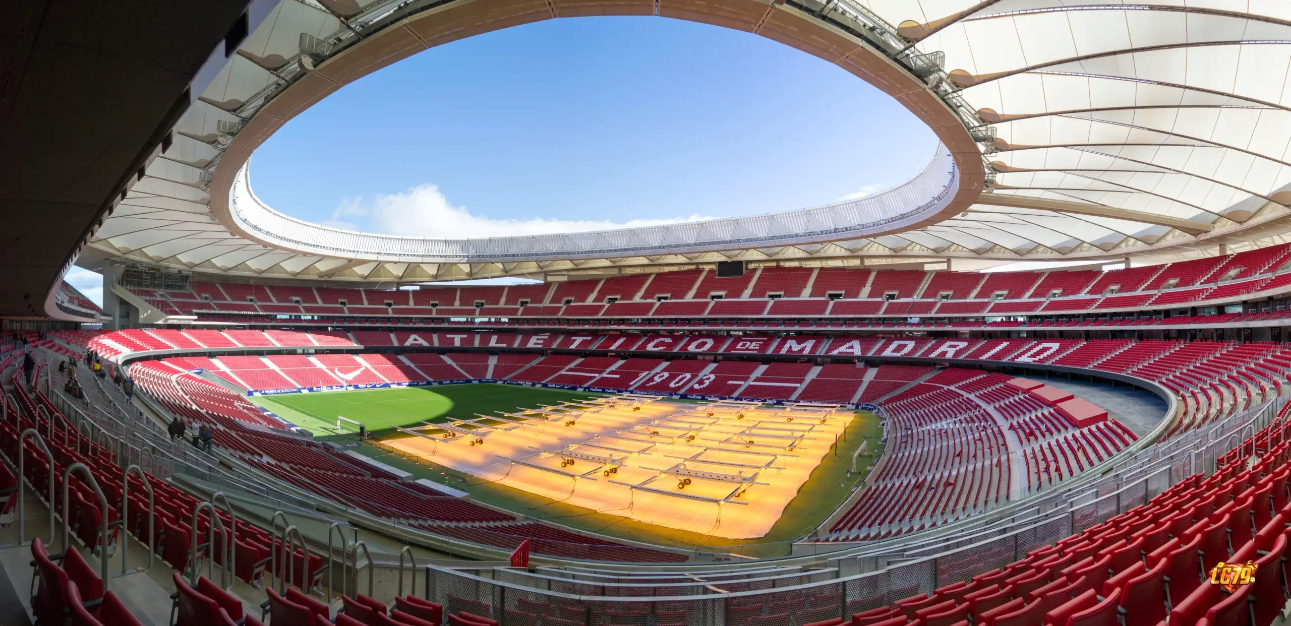 Riyadh Air Metropolitano trong trận Atletico 2-1 Real Madrid ngày 20/9/2026
