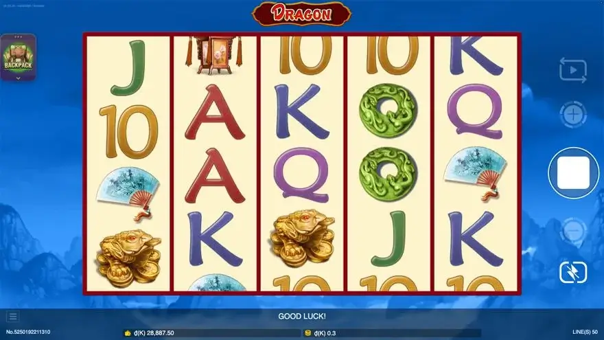 Ảnh bảng biểu tượng & tính năng game đánh giá dragon lc79 (slot) chơi tại LC79