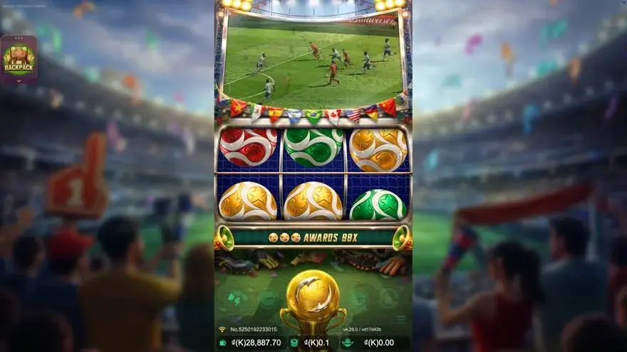Ảnh bảng biểu tượng & tính năng game đánh giá golden goal lc79 (slot) chơi tại LC79