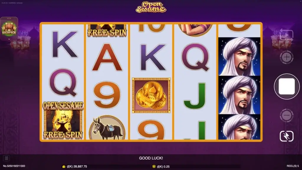 Ảnh giao diện chính game đánh giá open sesame lc79 (slot) chơi tại LC79