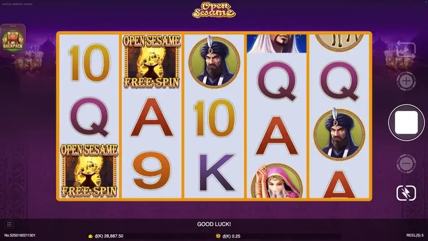 Ảnh màn hình gameplay game đánh giá open sesame lc79 (slot) chơi tại LC79