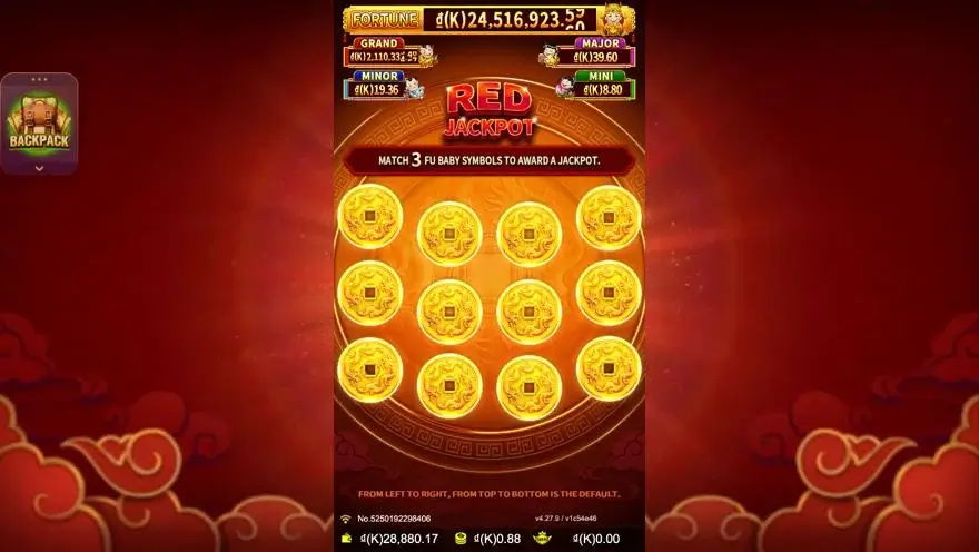 Ảnh màn hình gameplay game Dragon Soar (slot JDB) chơi tại LC79
