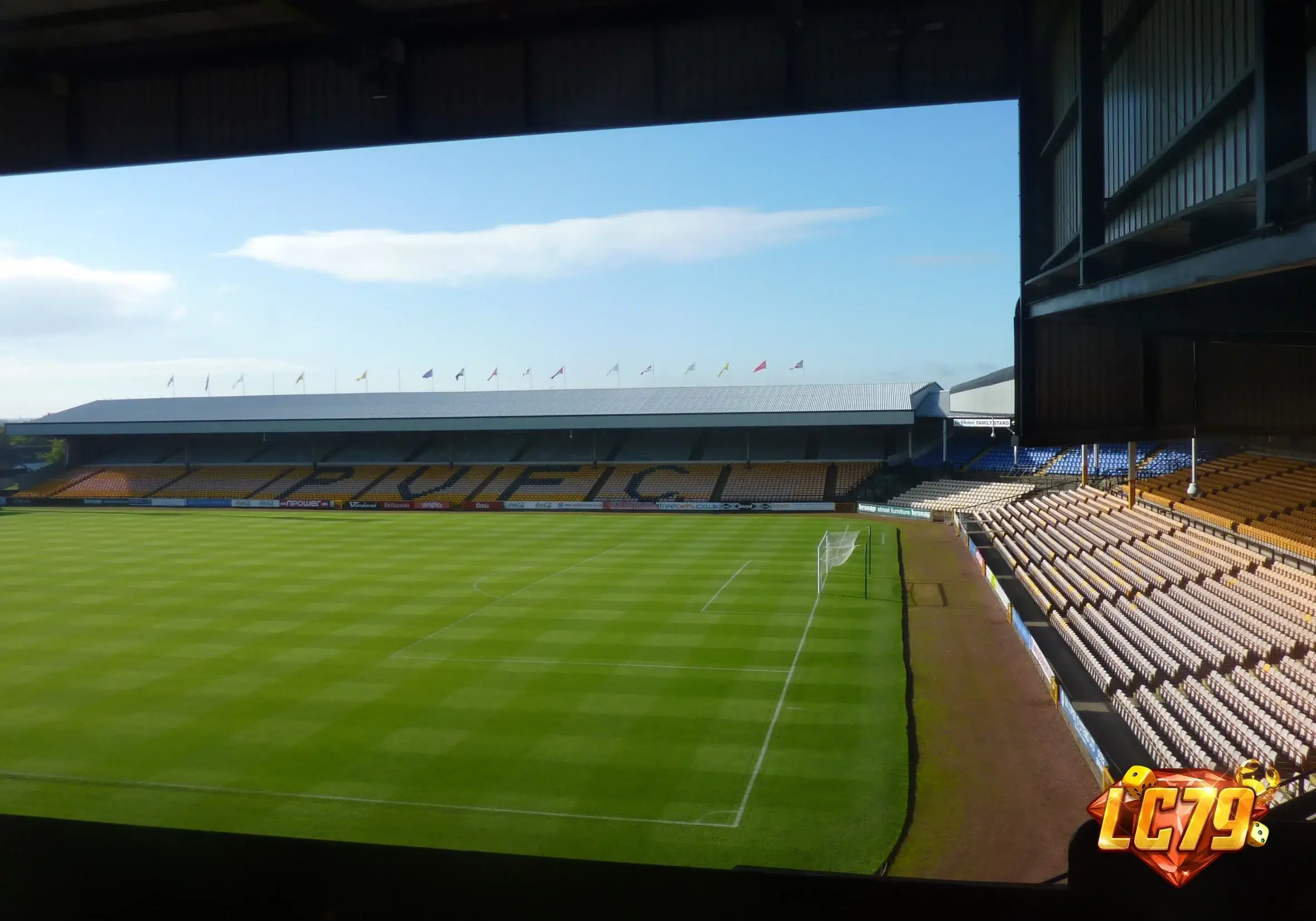 Vale Park, sân nhà của Port Vale tại EFL
