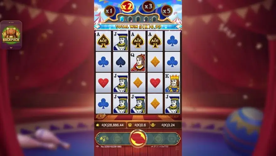 Ảnh màn hình gameplay game Magic Ace (slot JDB) chơi tại LC79