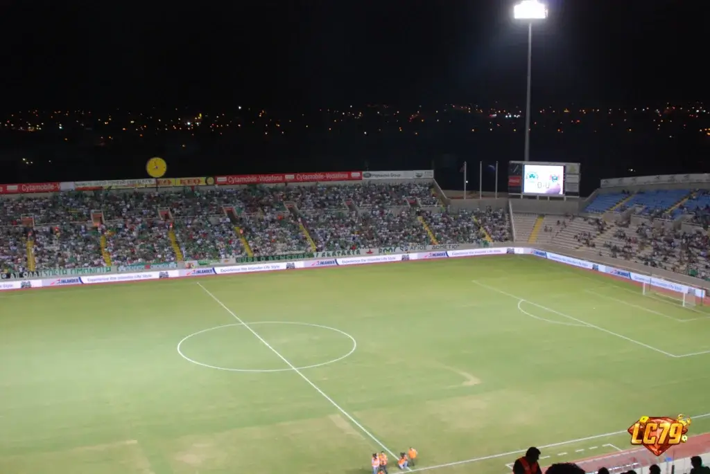 GSP Stadium noi Omonia danh bai Celta Vigo 1-0 tai Europa League