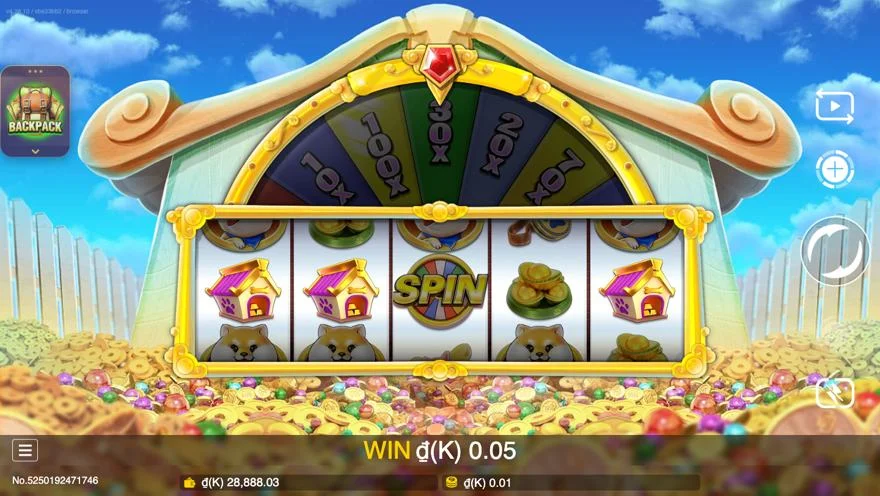 Ảnh bảng biểu tượng & tính năng game Go Lai Fu (slot JDB) chơi tại LC79