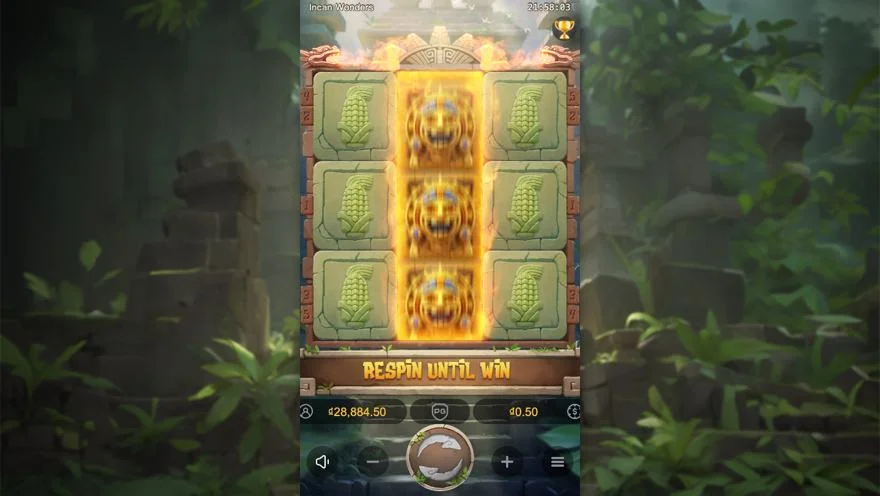Ảnh bảng biểu tượng & tính năng game Incan Wonders (slot PG) chơi tại LC79