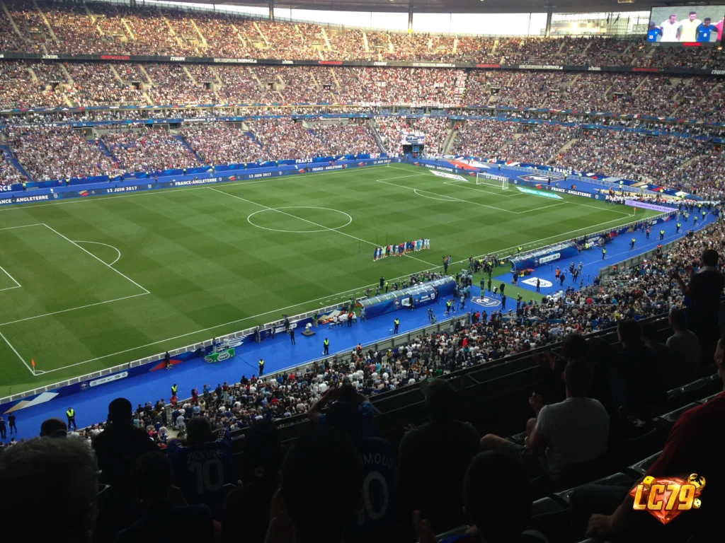 Stade de France trước trận France vs Belgium UEFA Nations League A1