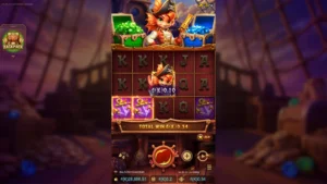 Ảnh giao diện chính game Voyage of Daring Queen X-Lock (slot JDB) chơi tại LC79